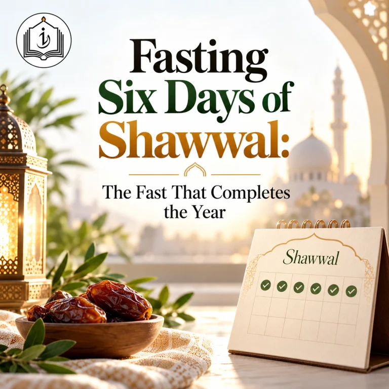 Fasting Six Days of Shawwal: The Fast That Completes the Year